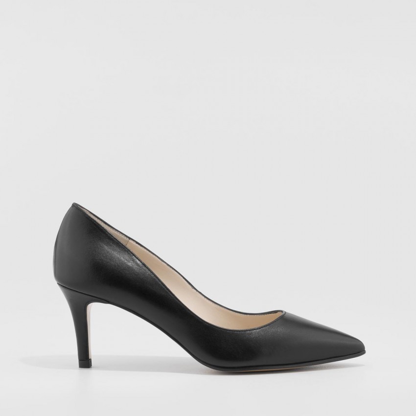 Mujer Zapatos de Tacones de Zapatos de salón Pumps enrica de Made in Italia de color Negro 